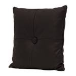 Decoratieve kussens Omnia I 2-delige set- - echt leer - Echt leer Neka: Donkerbruin - 48 x 48 cm