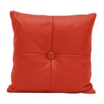 Decoratieve kussens Omnia I 2-delige set- - echt leer - Echt leer Neka: Rood - 48 x 48 cm