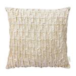 Coussin décoratif Pordic Tissu - Blanc / Crème