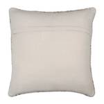 Coussin Turku Étoffe de coton - Crème / Gris