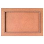 Impression d’art Volkswagen Bulli II Beige - Rouge - Bois manufacturé - Papier - 90 x 60 x 2 cm