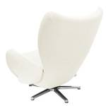 Fauteuil pivotant Tom Tissu jaune moutarde - Beige