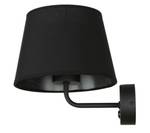 Lampe murale MAJA Noir - 20 x 24 x 22 cm