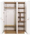 Kleiderschrank Natura Baby Breite: 136 cm