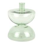 Bougeoir Diabolo Vert - Verre - 12 x 16 x 12 cm