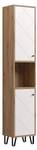 Hochschrank Touch Braun - Holz teilmassiv - 36 x 191 x 29 cm