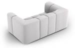 Sofa SERENA 2 Sitzplätze Silber