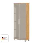 Dielenschrank Alavere I Taupe / Eiche Bianco