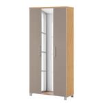 Dielenschrank Alavere II Taupe / Eiche Bianco