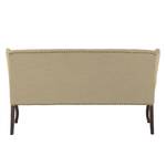 Diningsofa Arriga (3-Sitzer) Webstoff / Eiche massiv - Beige / Eiche