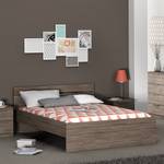 Bed Avignon donker eikenhouten look