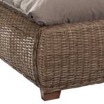 Tweepersoonsbed Bali rotan - 140 x 200cm