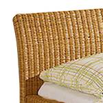 Tweepersoonsbed Bryne rotan - Beige - 140 x 200cm