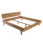 Massief houten bed Livia Wild eikenhout - 160 x 200cm