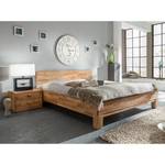 Massief houten bed Rivo Wild eikenhout - 180 x 200cm