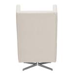 Fauteuil pivotant Bucoli Tissu - Beige clair