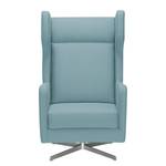 Fauteuil pivotant Bucoli Tissu - Gris menthe