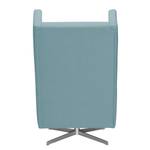 Fauteuil pivotant Bucoli Tissu - Gris menthe