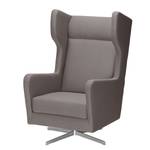 Draaifauteuil Bucoli geweven stof - Taupe