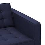 Fauteuil pivotant Chelsea Tissu Tissu Milan : Bleu foncé