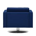 Draaifauteuil Chelsea geweven stof Stof Ramira: Blauw