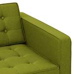 Draaifauteuil Chelsea geweven stof Stof Ramira: Limegroen