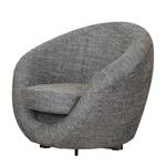 Fauteuil pivotant Marvin Tissu structuré - Gris