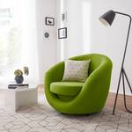 Fauteuil pivotant Marvin Tissu - Vert