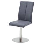 Chaises pivotantes Sayreville (lot de 2) Bleu Gris