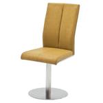 Chaises pivotantes Sayreville (lot de 2) Jaune curry