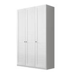 Armoire à portes pivotantes Agnetha Blanc alpin - Largeur : 136 cm