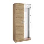 Draaideurkast Caria Sonoma eikenhouten look - Breedte: 91 cm - 3 deuren