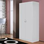 Armoire à portes battantes Case I Blanc alpin - 91 cm - 2 portes - Standard Plus