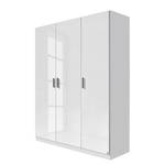 Armoire à portes battantes Celle Blanc alpin / Blanc brillant - Largeur : 136 cm