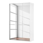 Draaideurkast Chicago I Wit glas/spiegelglas - 150 x 236 cm - 3 deuren