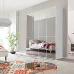 Draaideurkast Chicago I Wit glas/spiegelglas - 150 x 236 cm - 3 deuren