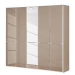 Drehtürenschrank Chicago II Sahara / Spiegel - 250 x 216 cm - 5 Türen