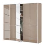 Drehtürenschrank Chicago II Sahara / Spiegel - 250 x 216 cm - 5 Türen