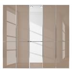 Drehtürenschrank Chicago II Sahara / Spiegel - 250 x 236 cm - 5 Türen