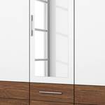 Armoire portes battantes Hersbruck-Extra Largeur : 226 cm - 1 miroir