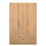 Drehtürenschrank KiYDOO II Eiche Riviera Dekor - 136 x 197 cm - 3 Türen - Classic