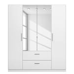 Armoire à portes battantes KiYDOO III Blanc alpin - Blanc alpin - Hauteur : 210 cm