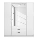 Armoire à portes battantes KiYDOO IV Blanc alpin - 181 x 197 cm - 4 portes - Classic