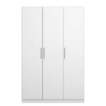 Armoire à portes battantes KiYDOO V Blanc alpin - 136 x 210 cm - 3 portes - Confort