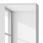 Drehtürenschrank Nogaro Weiß - Breite: 162 cm - 3 Türen