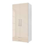 Armoire à portes battantes KSW II Couleur latte macchiato brillant - 2