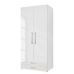 Armoire à portes battantes KSW II Blanc alpin brillant - 2