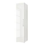 Armoire à portes battantes KSW I Blanc alpin brillant - Largeur : 45 cm - 1 porte