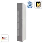 Armoire à portes battantes KSW I Gris lave brillant - Largeur : 30 cm - 1 porte