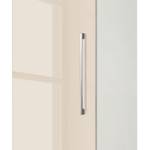 Armoire à portes battantes KSW I Couleur latte macchiato brillant - Largeur : 40 cm - 1 porte